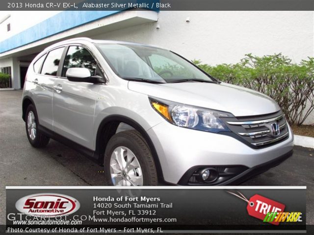 2013 Honda CR-V EX-L in Alabaster Silver Metallic