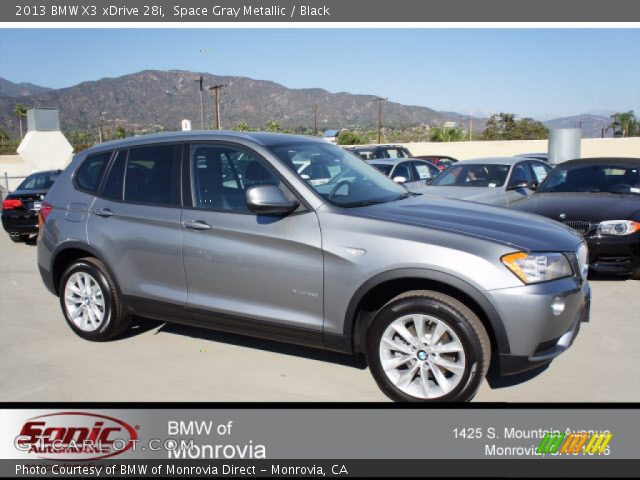 2013 BMW X3 xDrive 28i in Space Gray Metallic