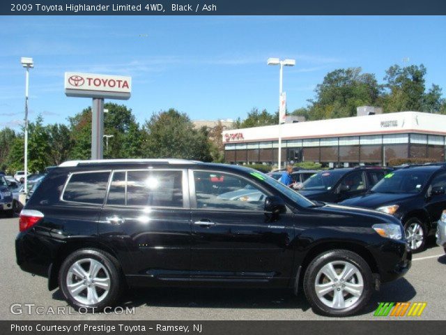 2009 Toyota Highlander Limited 4WD in Black