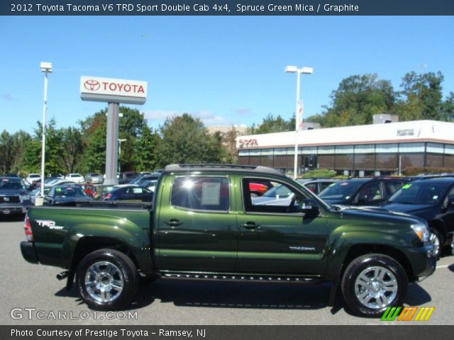 2012 Toyota Tacoma V6 TRD Sport Double Cab 4x4 in Spruce Green Mica