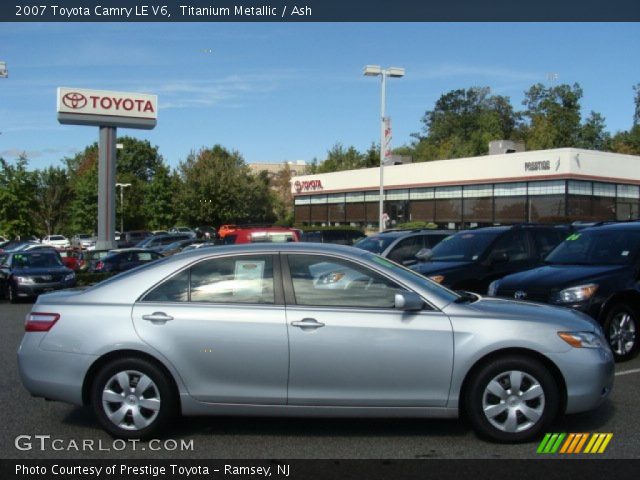 2007 Toyota Camry LE V6 in Titanium Metallic