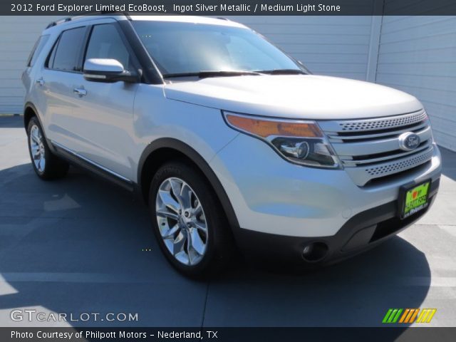 2012 Ford Explorer Limited EcoBoost in Ingot Silver Metallic