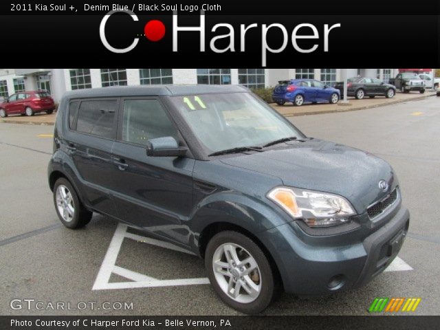 2011 Kia Soul + in Denim Blue