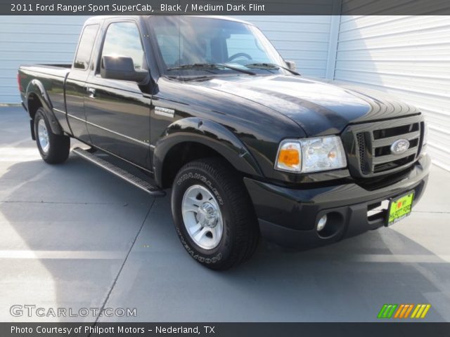 2011 Ford Ranger Sport SuperCab in Black