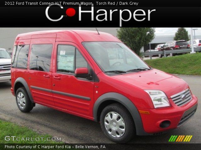 2012 Ford Transit Connect XLT Premium Wagon in Torch Red