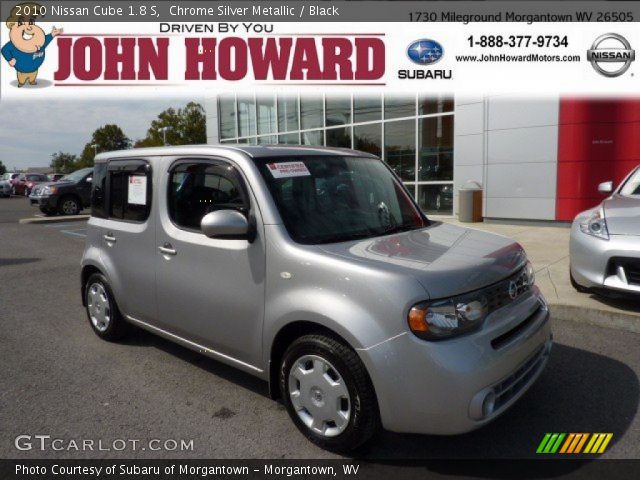 2010 Nissan Cube 1.8 S in Chrome Silver Metallic