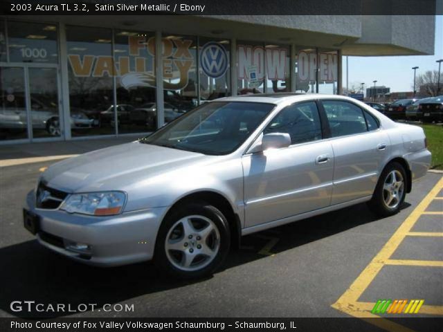 2003 Acura TL 3.2 in Satin Silver Metallic