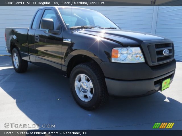 2008 Ford F150 XL Regular Cab in Black