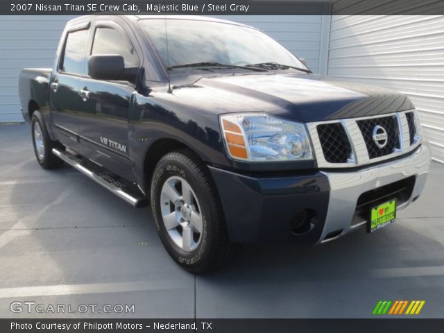 2007 Nissan Titan SE Crew Cab in Majestic Blue