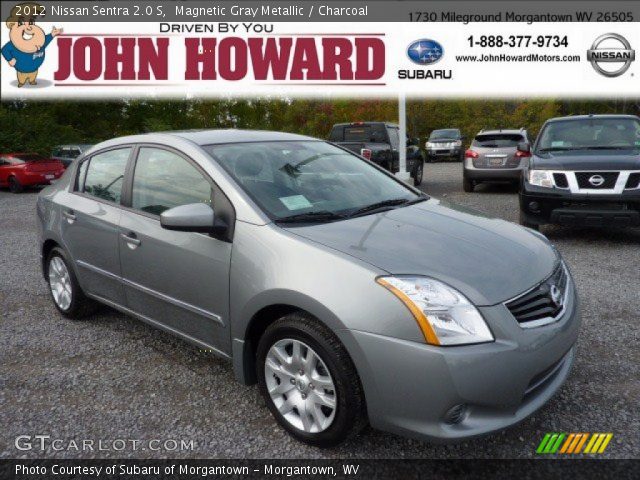 2012 Nissan Sentra 2.0 S in Magnetic Gray Metallic