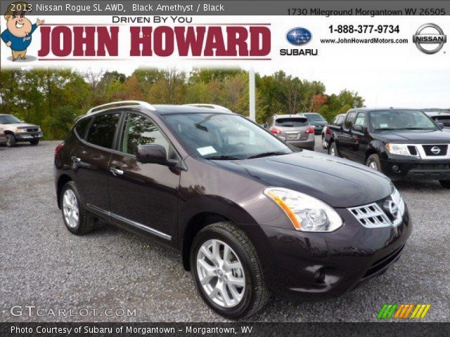 2013 Nissan Rogue SL AWD in Black Amethyst