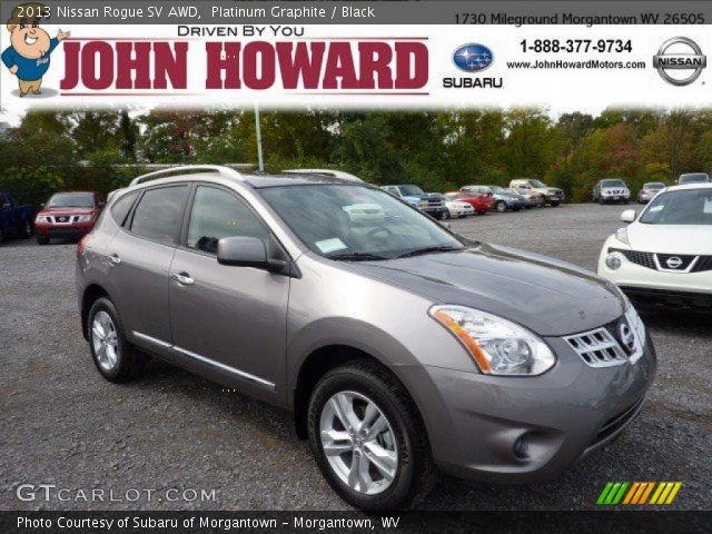 2013 Nissan Rogue SV AWD in Platinum Graphite