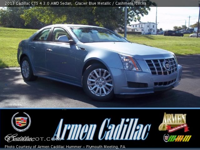 2013 Cadillac CTS 4 3.0 AWD Sedan in Glacier Blue Metallic