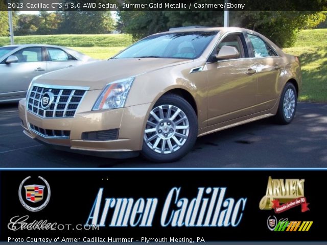 2013 Cadillac CTS 4 3.0 AWD Sedan in Summer Gold Metallic