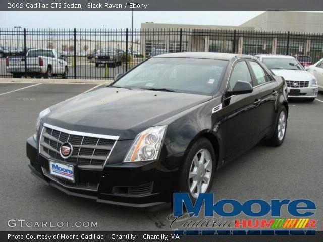 2009 Cadillac CTS Sedan in Black Raven