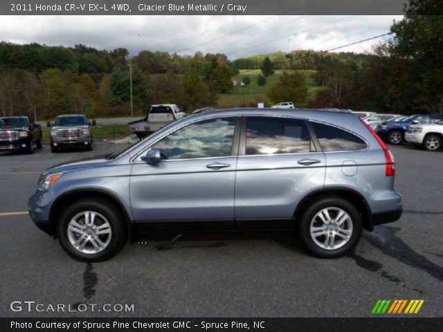 2011 Honda CR-V EX-L 4WD in Glacier Blue Metallic