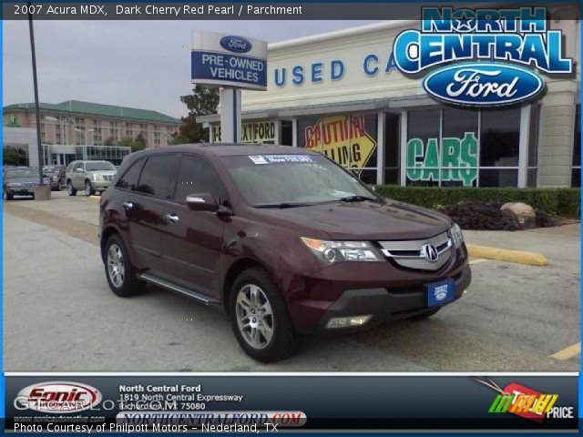 2007 Acura MDX  in Dark Cherry Red Pearl