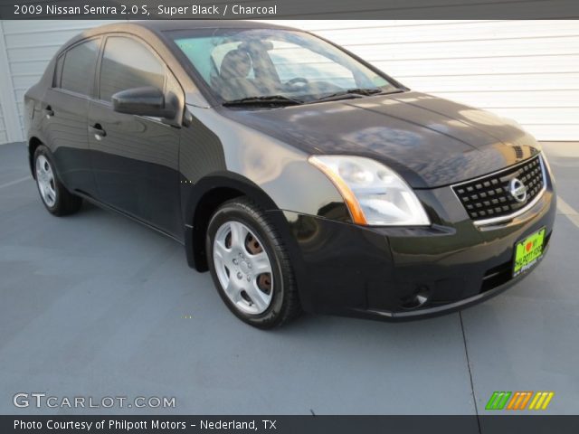 2009 Nissan Sentra 2.0 S in Super Black