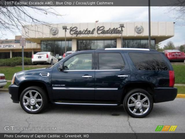 2007 Cadillac Escalade AWD in Blue Chip
