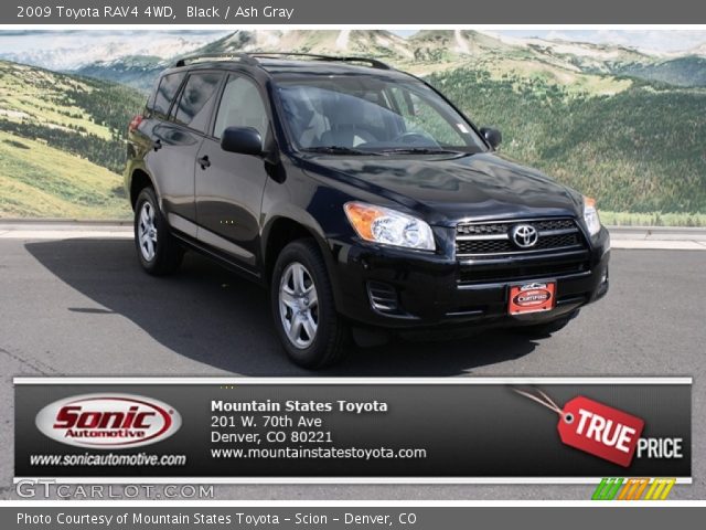 2009 Toyota RAV4 4WD in Black
