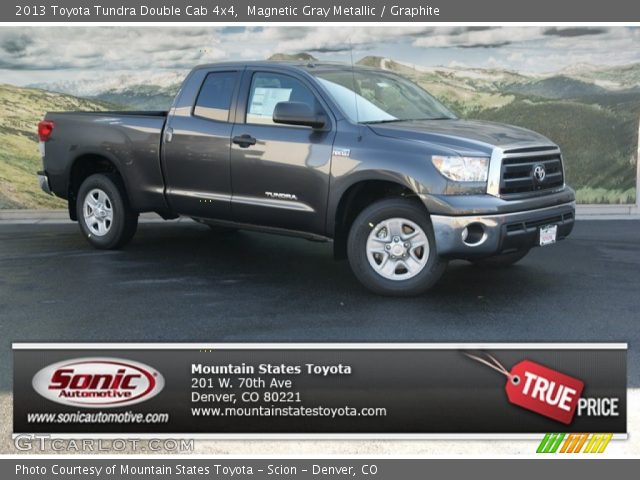 2013 Toyota Tundra Double Cab 4x4 in Magnetic Gray Metallic