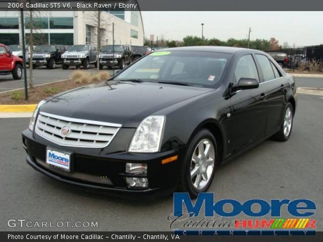 2006 Cadillac STS V6 in Black Raven