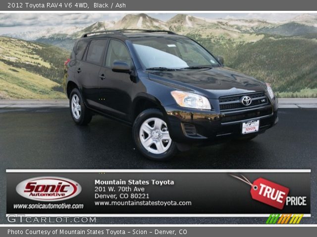 2012 Toyota RAV4 V6 4WD in Black