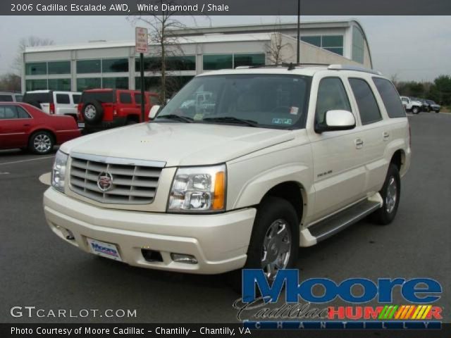 2006 Cadillac Escalade AWD in White Diamond