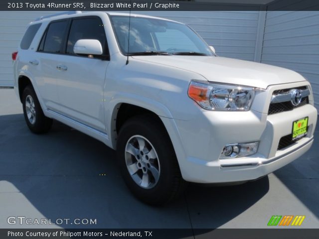 2013 Toyota 4Runner SR5 in Blizzard White Pearl