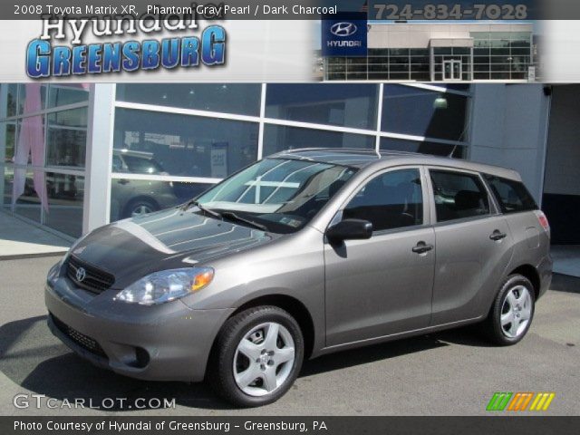 2008 Toyota Matrix XR in Phantom Gray Pearl