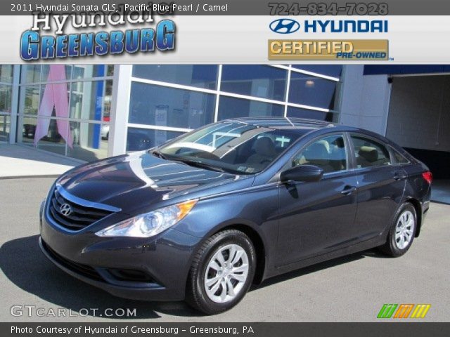 2011 Hyundai Sonata GLS in Pacific Blue Pearl