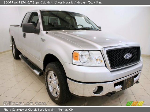 2006 Ford F150 XLT SuperCab 4x4 in Silver Metallic