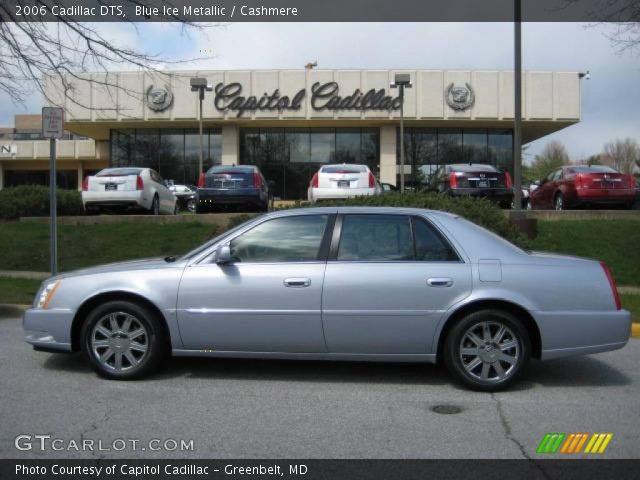 2006 Cadillac DTS  in Blue Ice Metallic