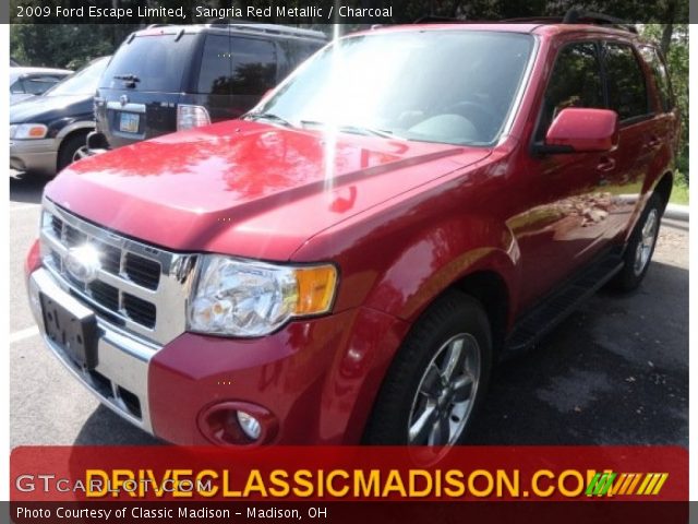 2009 Ford Escape Limited in Sangria Red Metallic
