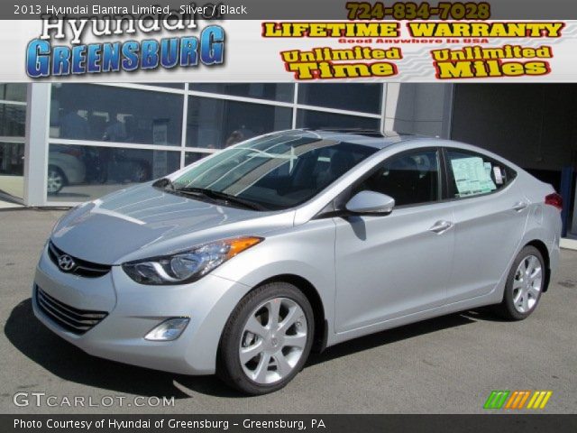 2013 Hyundai Elantra Limited in Silver