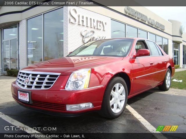 2006 Cadillac DTS Luxury in Crimson Pearl
