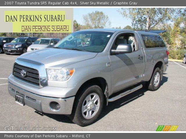 2007 Toyota Tundra SR5 Regular Cab 4x4 in Silver Sky Metallic