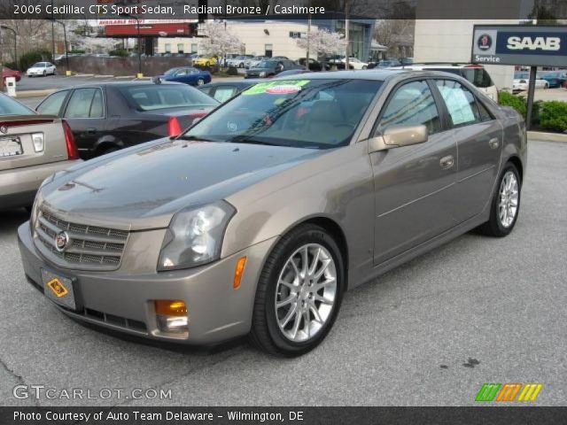 2006 Cadillac CTS Sport Sedan in Radiant Bronze