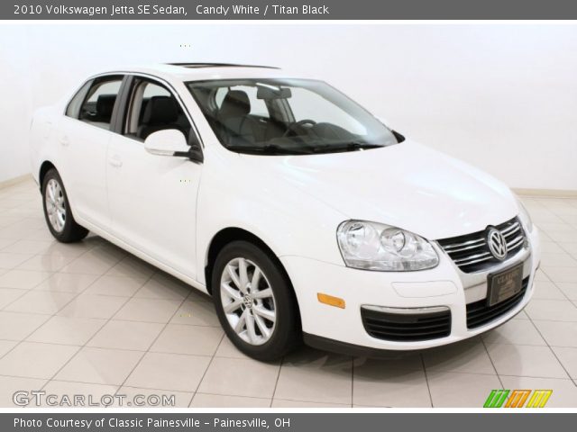 2010 Volkswagen Jetta SE Sedan in Candy White