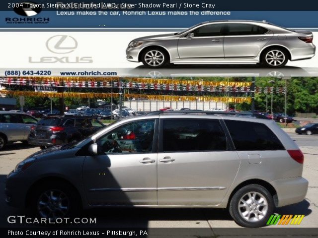 2004 Toyota Sienna XLE Limited AWD in Silver Shadow Pearl