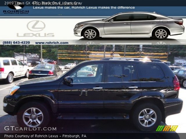 2009 Lexus GX 470 in Black Onyx