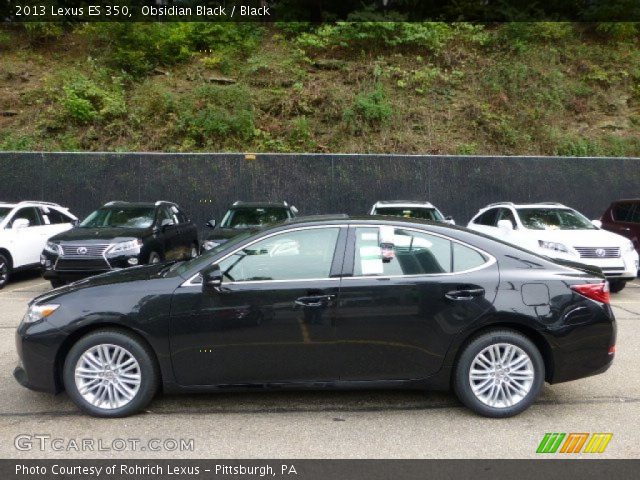 2013 Lexus ES 350 in Obsidian Black