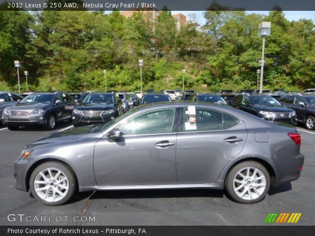 2012 Lexus IS 250 AWD in Nebula Gray Pearl