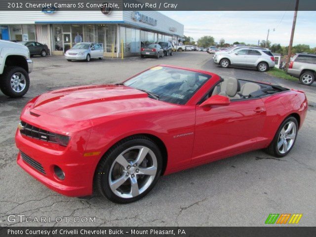 2012 Chevrolet Camaro SS Convertible in Victory Red