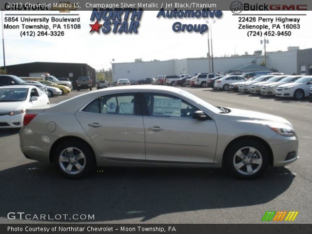 2013 Chevrolet Malibu LS in Champagne Silver Metallic