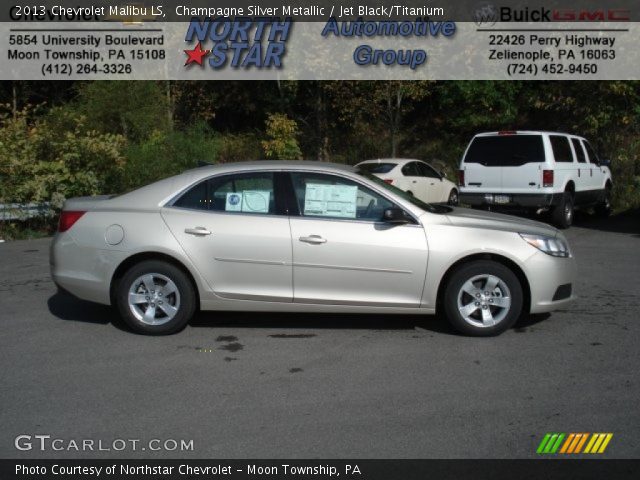 2013 Chevrolet Malibu LS in Champagne Silver Metallic
