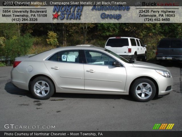 2013 Chevrolet Malibu LS in Champagne Silver Metallic