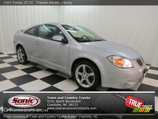 2007 Pontiac G5 GT in Titanium Metallic