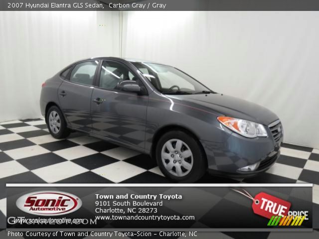 2007 Hyundai Elantra GLS Sedan in Carbon Gray