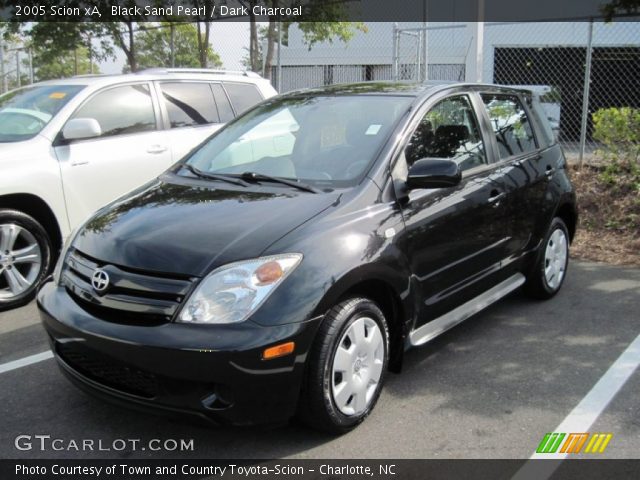 2005 Scion xA  in Black Sand Pearl